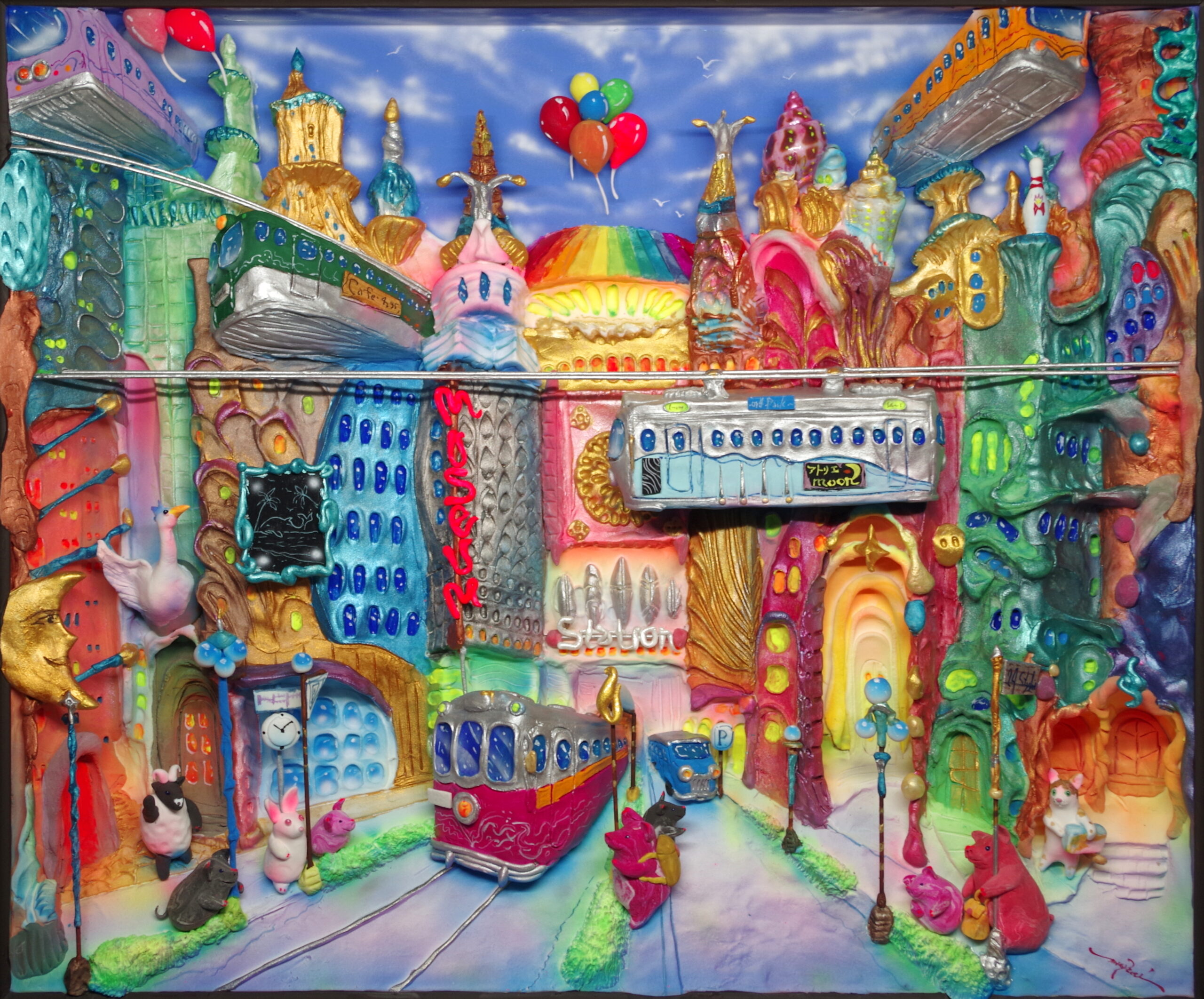 古畑雅規 BOXクレイアート作品展 | 絵画、美術品の販売
